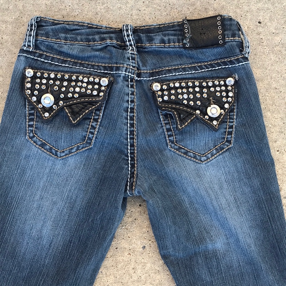 Antique Rivet Jeans - Size 1/25 - Picture 6 of 12